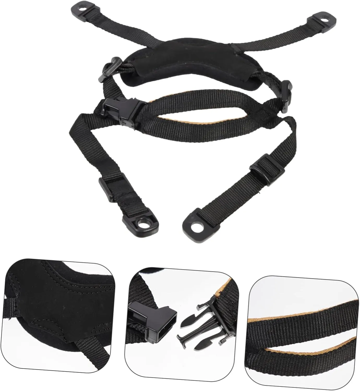 2pcs Helmet Strap Major Appendix Abs