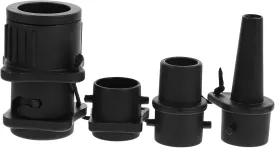 4Pcs Kayak Air Adapter Durable Pumping Connector for Inflatable Kayaks Paddle Boards Gym Mats More Dual Function Design for Inflation Deflation Tight Connection