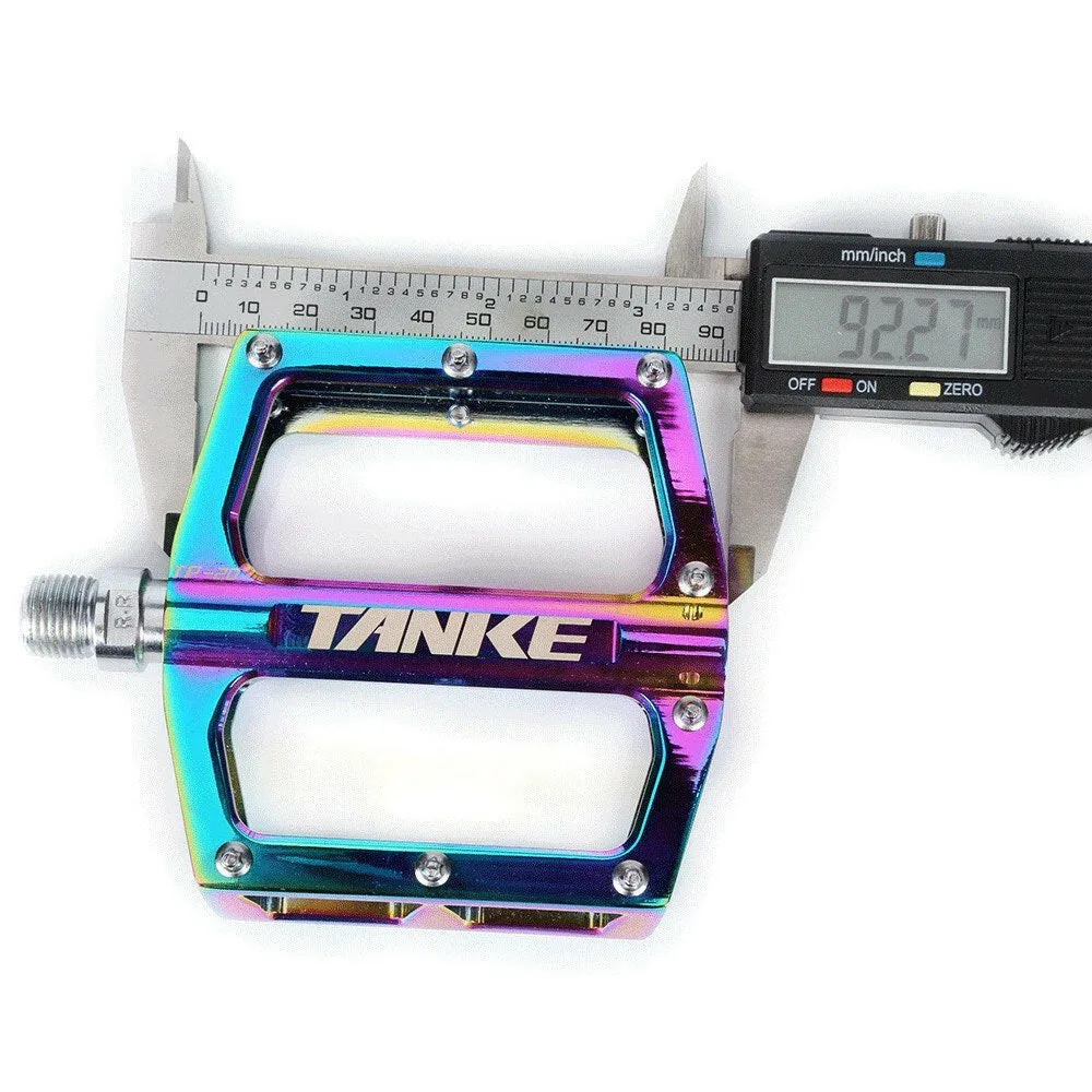 Bike Pedals Anti-Silp Aluminum MTB Pedals Bicycle Flat Pedal with Sealed Bearing for MTB Mountain Road Bicycle Folding Bike
