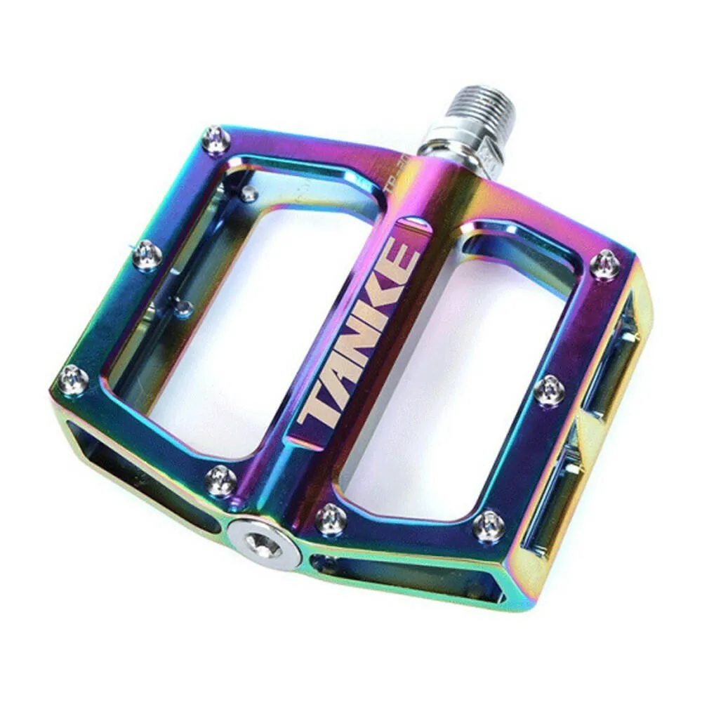 Bike Pedals Anti-Silp Aluminum MTB Pedals Bicycle Flat Pedal with Sealed Bearing for MTB Mountain Road Bicycle Folding Bike