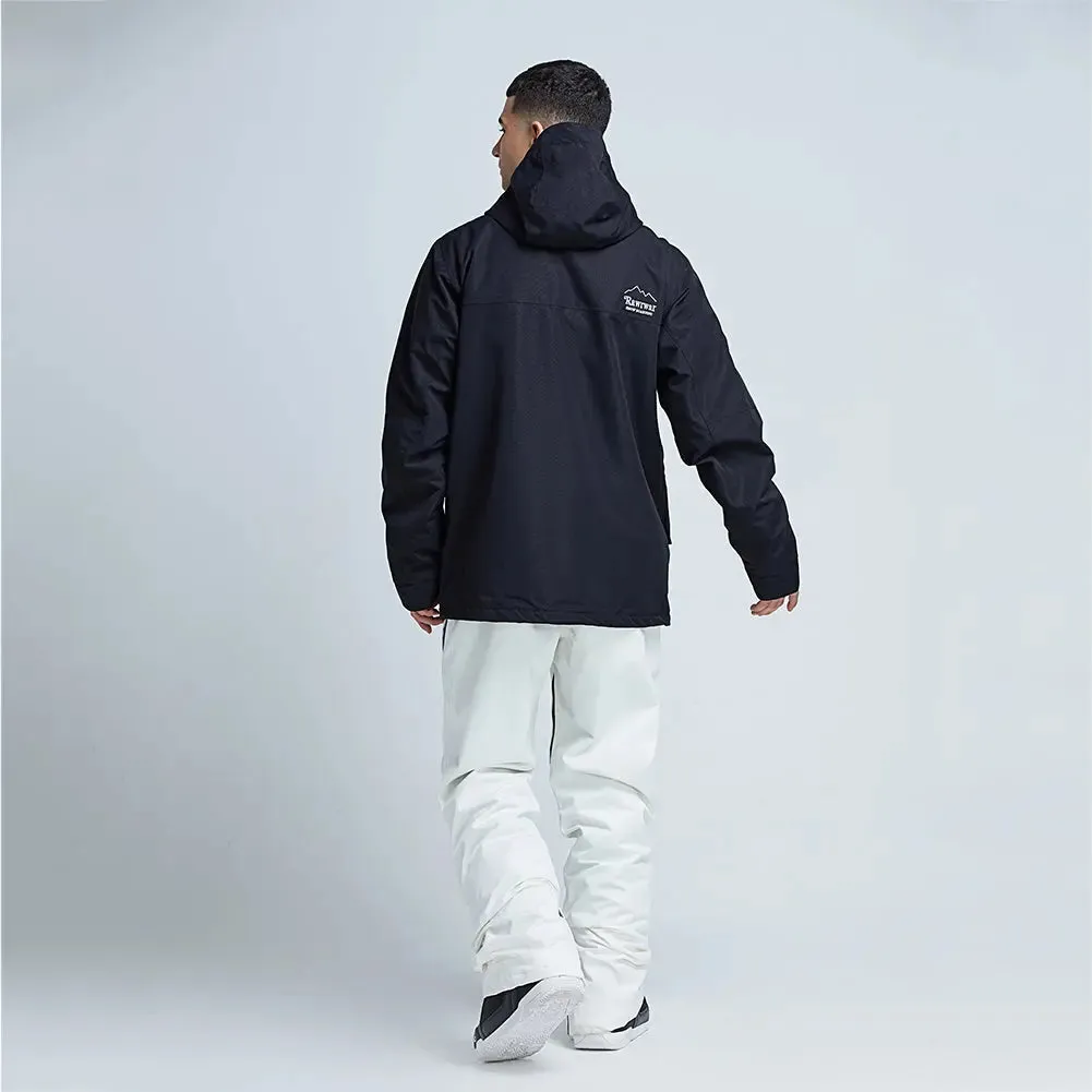 Hotian Breathable Men Ski Snowboarding Cargo Jacket