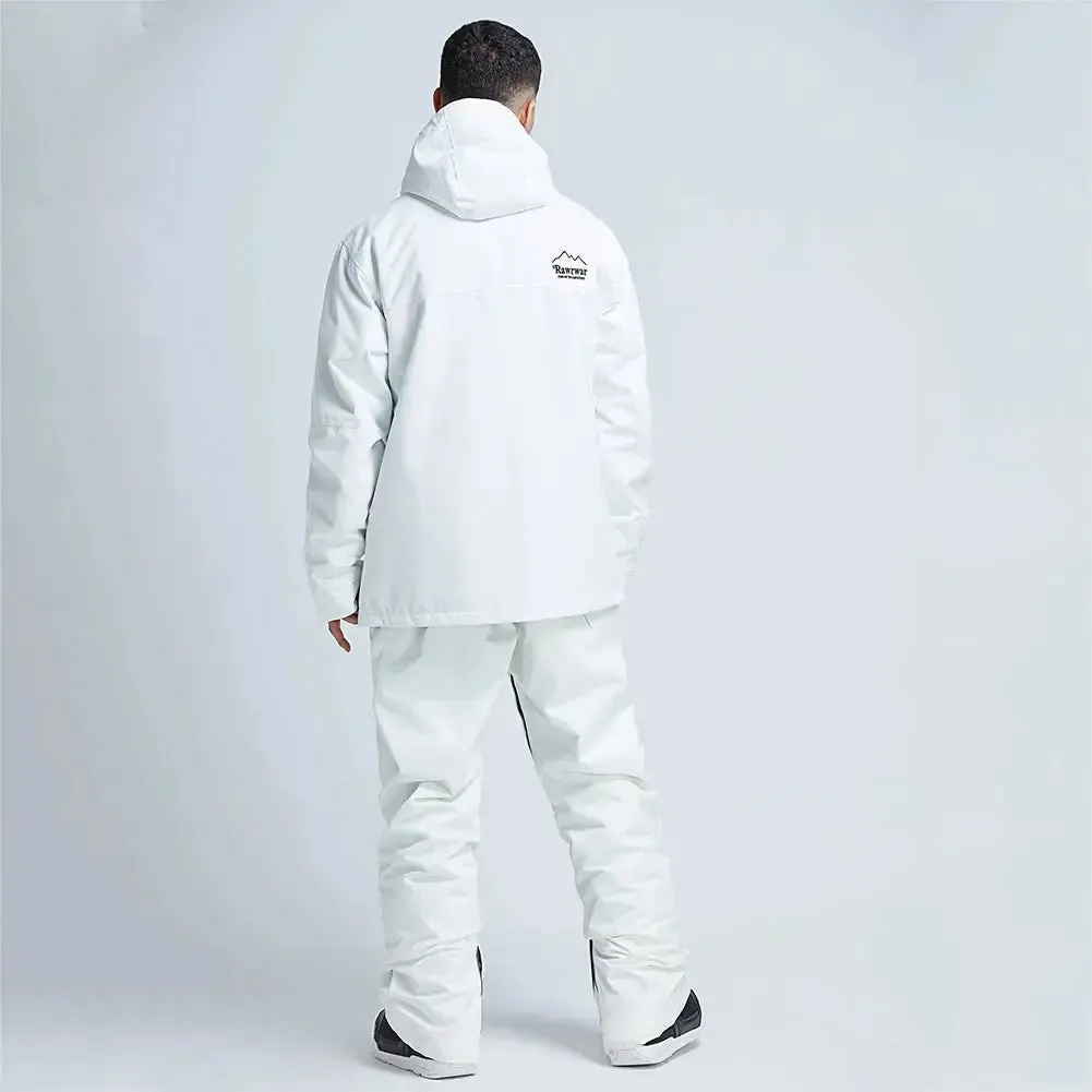 Hotian Breathable Men Ski Snowboarding Cargo Jacket