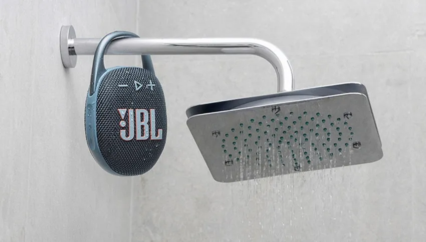 JBL Clip5 Portable Waterproof Bluetooth Speaker (Purple)