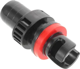 KESYOO Surfboard Accessories Inflatable Sup Pump Adapter Paddle Board Pump Nozzles Valve Adapter Air Valve Adapter Connector Paddle Board Air Compressor Adapter Sup Adapter Plastic Black