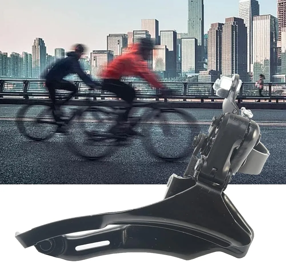 Tookie Bike Front Derailleur, Universal Bicycle Derailleur, Steel Speed Changer TZ 30 Replacement Mountain Bike Accessories, Speed Front Dialer, Bicycle Parts, Bicycle Accessories(Size:Pull Down)