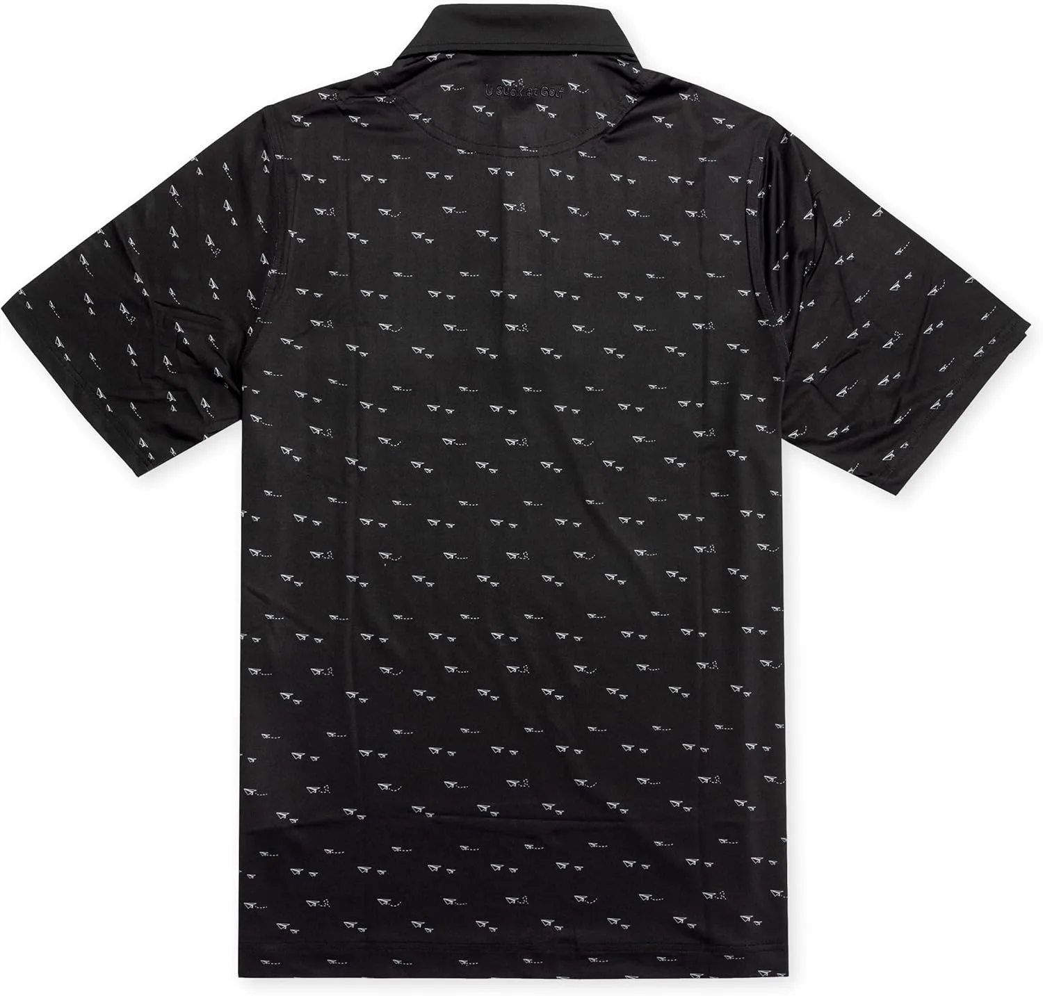 U Suck at Golf Mens Golf Polo - Dry Fit Golf Polo Shirts for Men - High Performance Golf Club Apparel Company