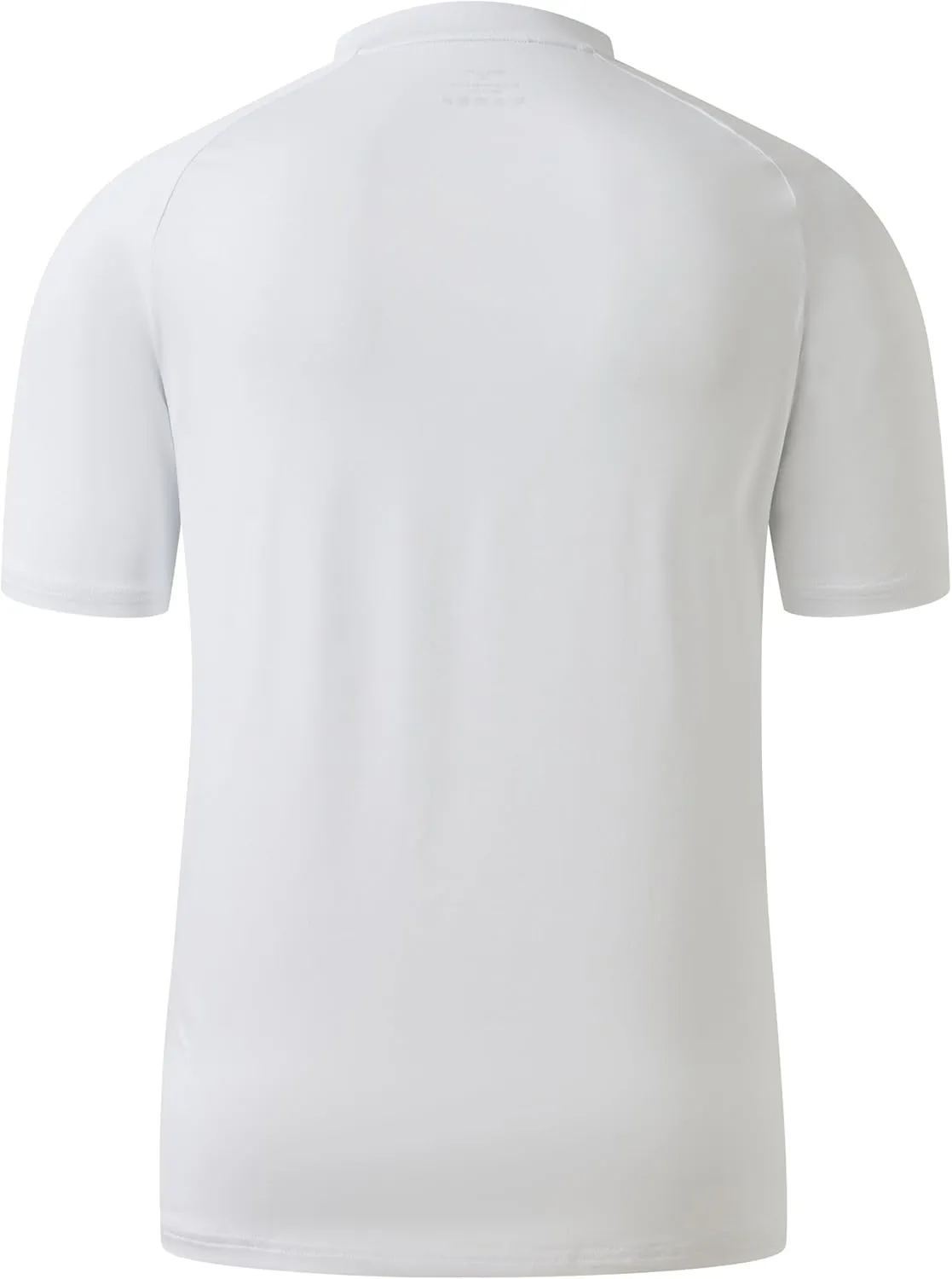 Willit Men's Tennis Shirts Golf Polo Quick Dry Lightweight Collarless Short Sleeve Henley Shirt for Men UPF 50 